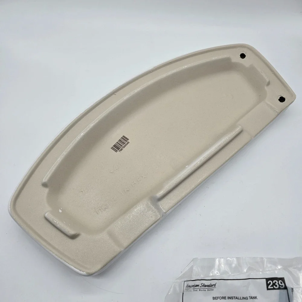 American Standard 735122-400.020 Cadet 3 Compact Toilet Tank‎ Lid 10 in White